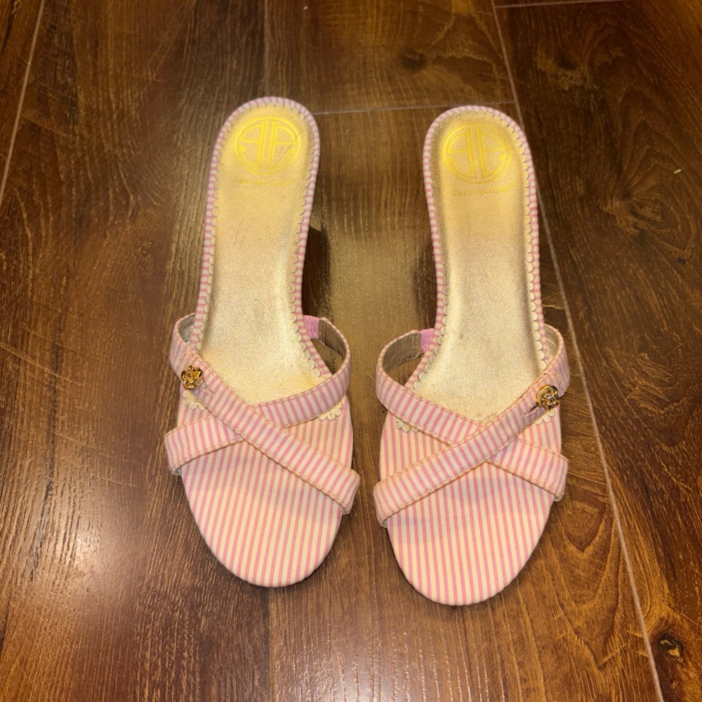 Lilly Pulitzer Kitten Heel Via Palm Beach Women’s Size 8.5
